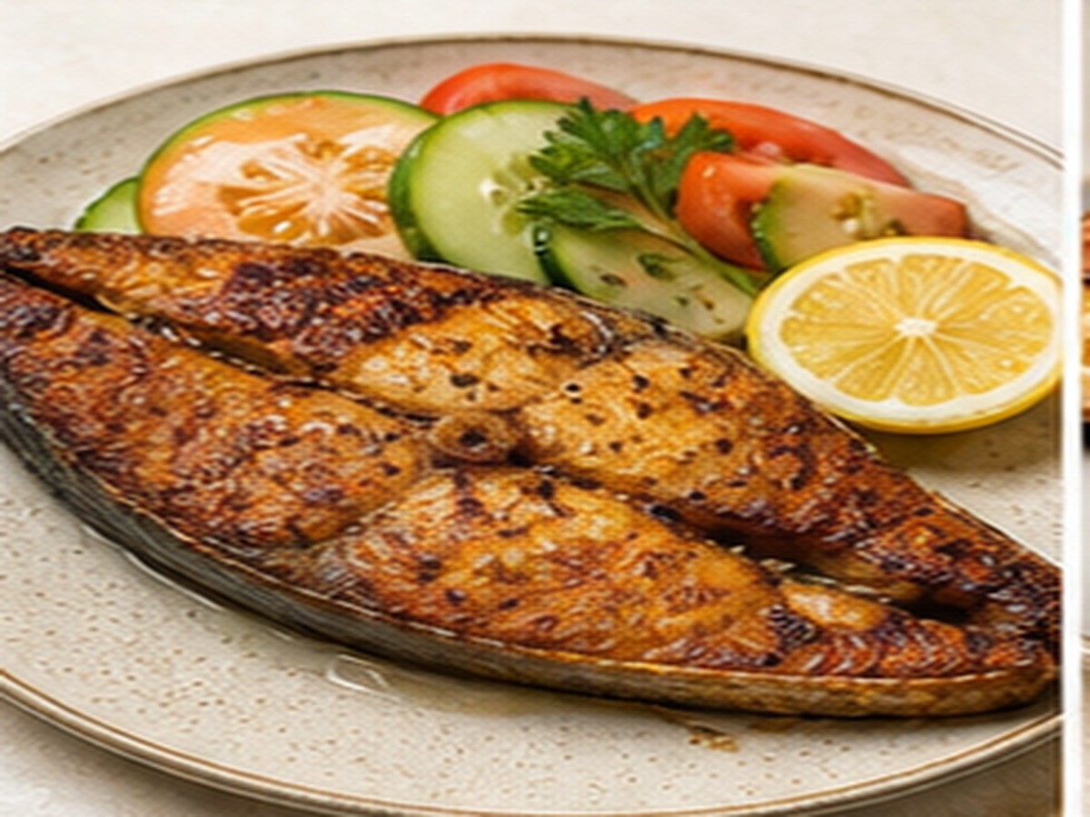 Garlic butter bangus Filipino keto meal