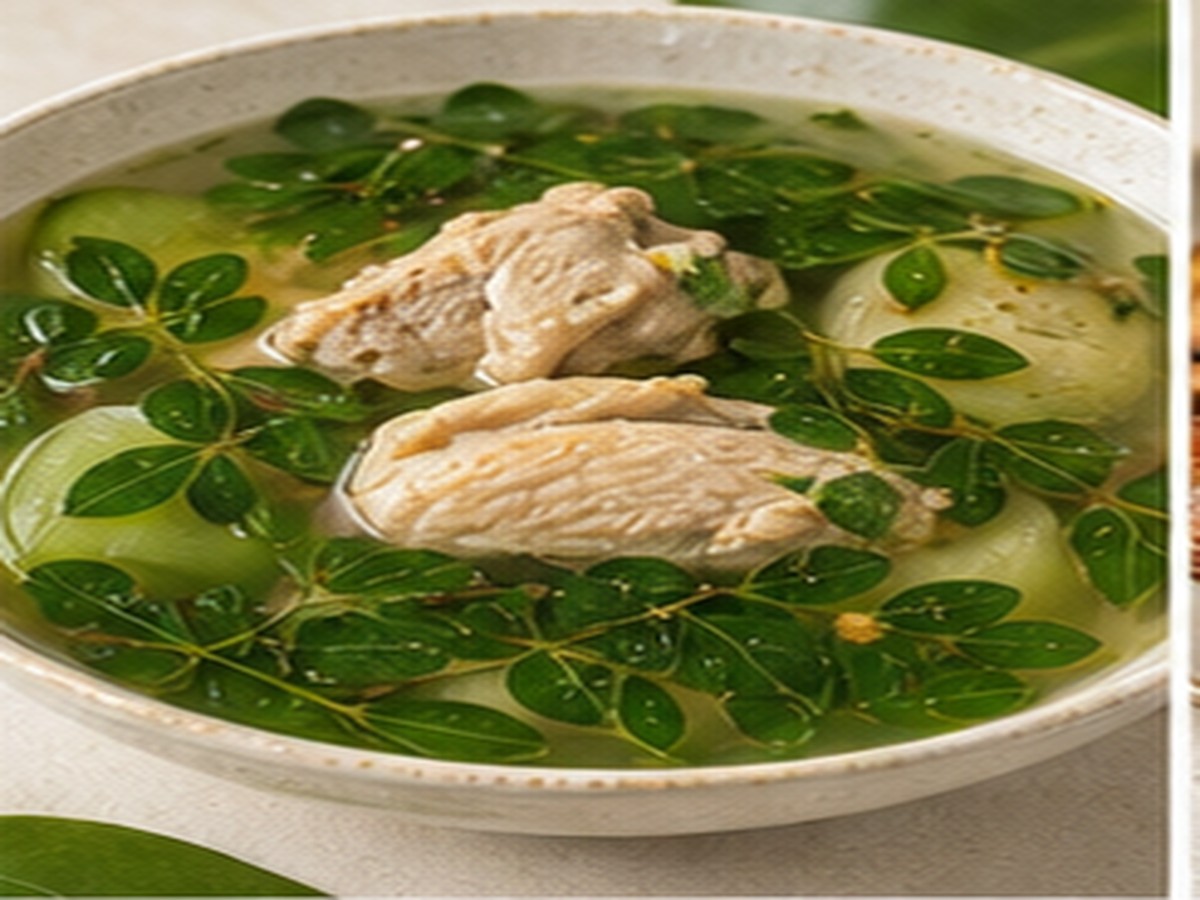 Malunggay chicken soup