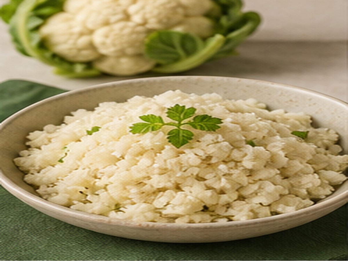 Cauliflower rice keto rice alternative