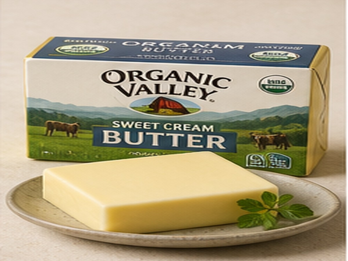 Organic Valley butter for keto meals