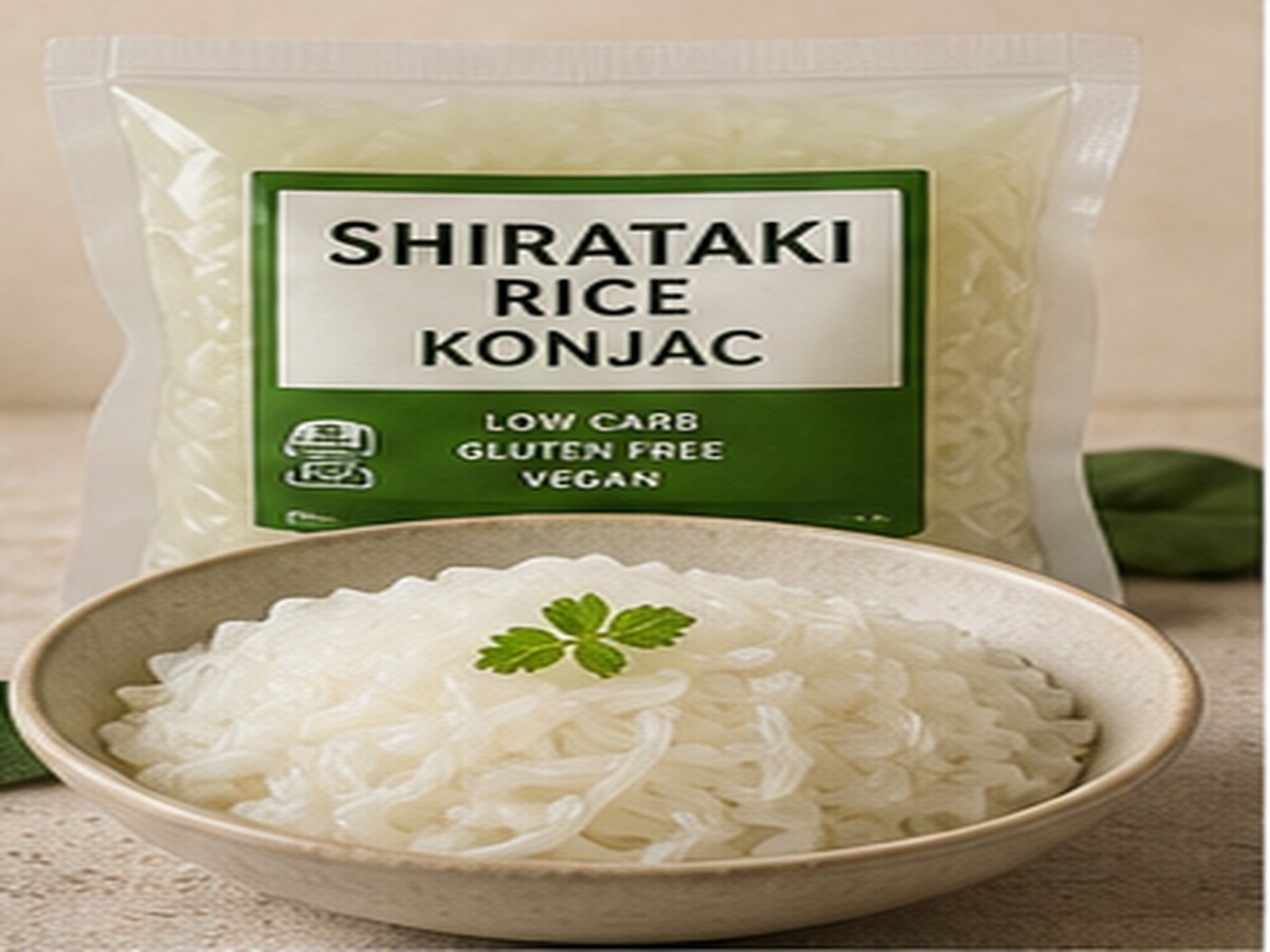 Shirataki rice low carb rice alternative